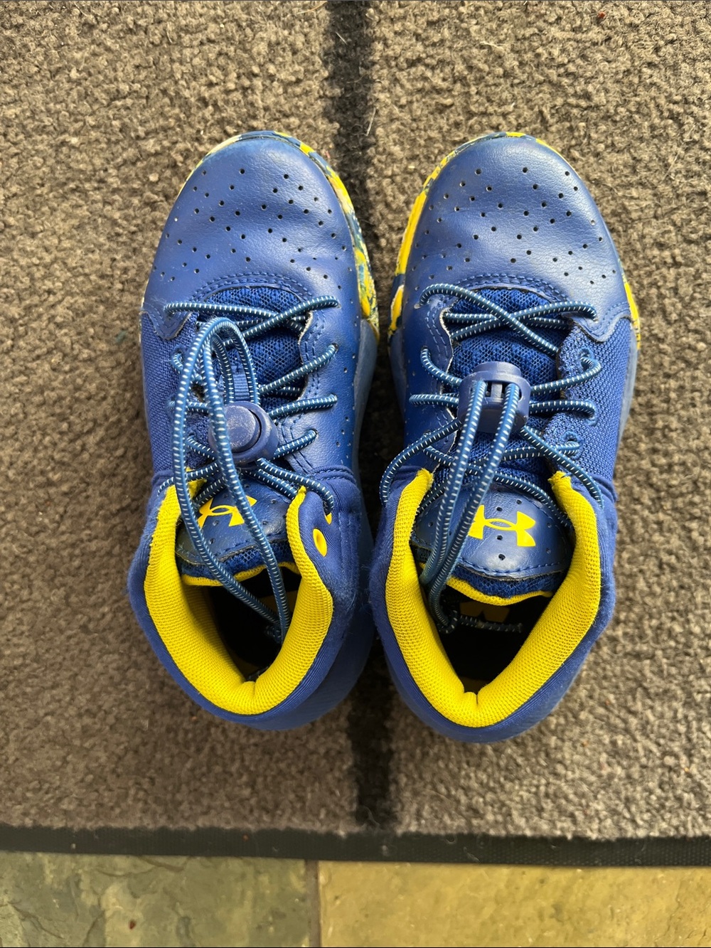 Under Armour Kids Blue Sneakers